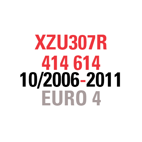 XZU307R "414 614" 10/2006-2011 EURO 4